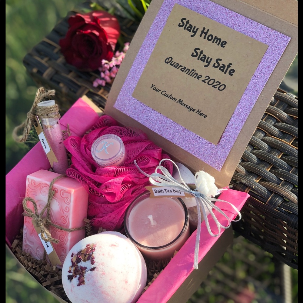 Stay Home Stay Safe Quarantine gift box